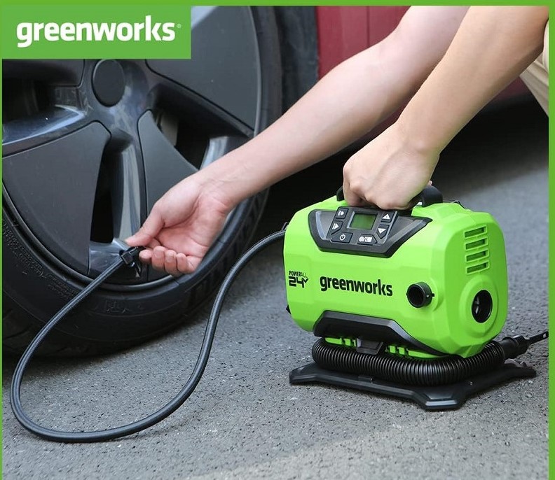 Greenworks G24IN Luftpumpe 24V