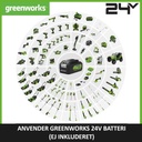 Greenworks G24PW Lavtryksrenser 24V