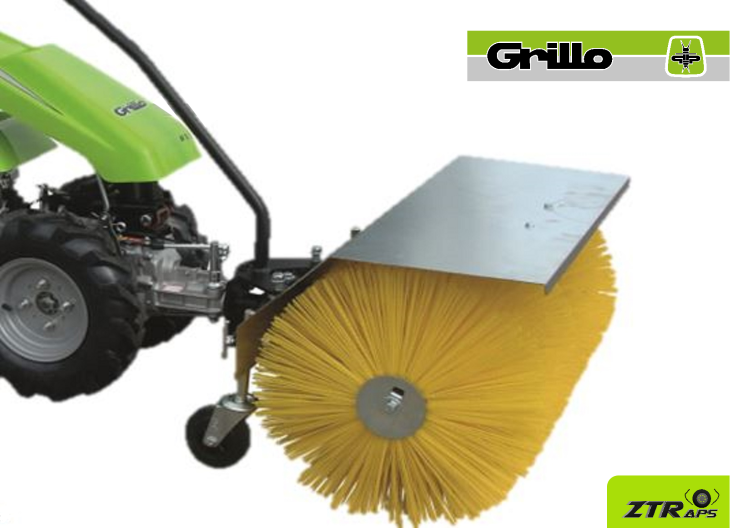 Grillo Kost, 100 cm PRO KIBA m. sving fra styr, Ø 500 mm fejeringe f. G55, GF2