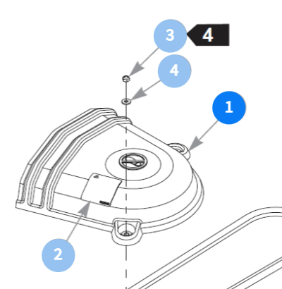 SVC PULLEY COVER (605867)