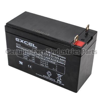 Batteri, AGM 12V 9AMH, Excel