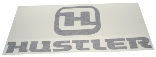 DECAL, HUSTLER LOGO, Sticker/klistermærke