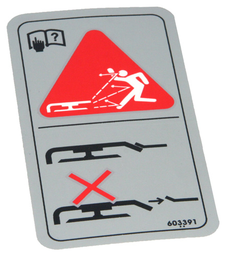 [603391] DECAL, RUBBER FLAP, Klistermærke, Hustler