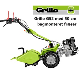 [84KAEVS/978511] Grillo G52 To-hjulstraktor *FRÆSER-SÆT*