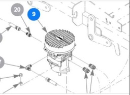 [601134] PUMP, HYD 12CC W/ FAN